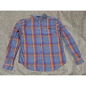 Columbia Men's L Plaid Long Sleeve Shirt